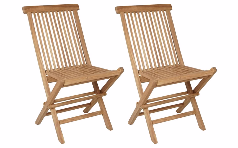 Caféstolar Teak