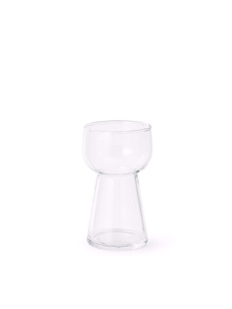 Hyacinth vase H14 transparent
