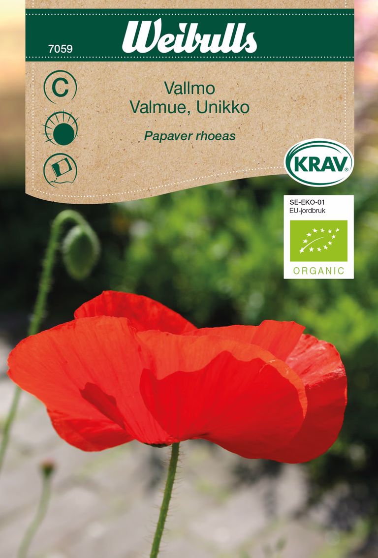 Kornvallmo KRAV