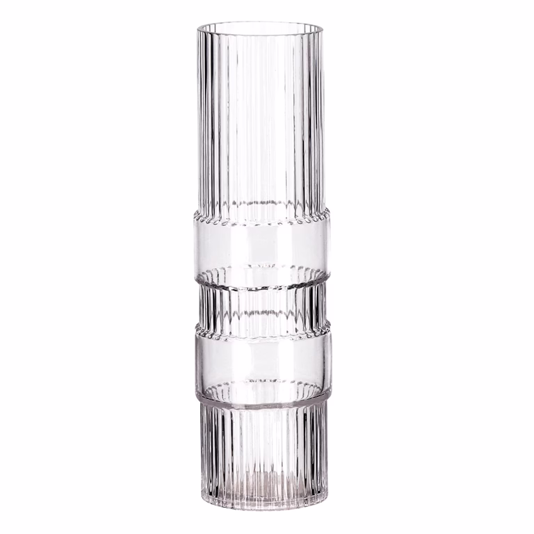 Jan vase H29 transparent