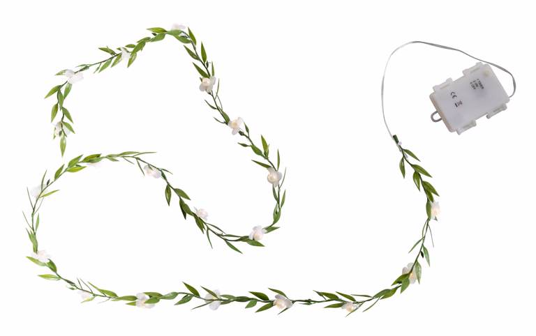 Light Chain With Flowers