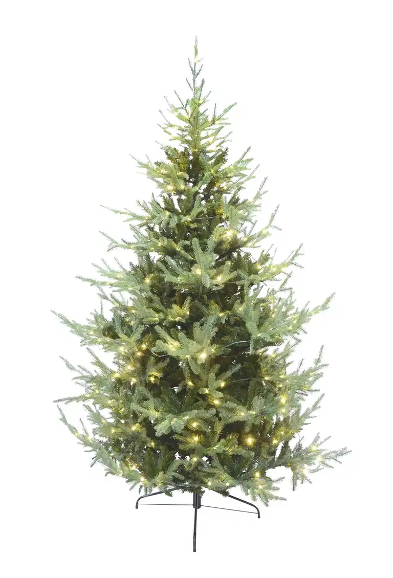 Konstgran Langfjella med LED-belysning