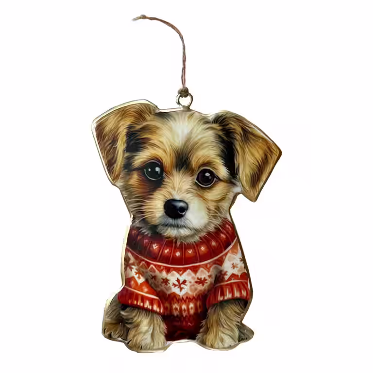 Julgranspynt hund
