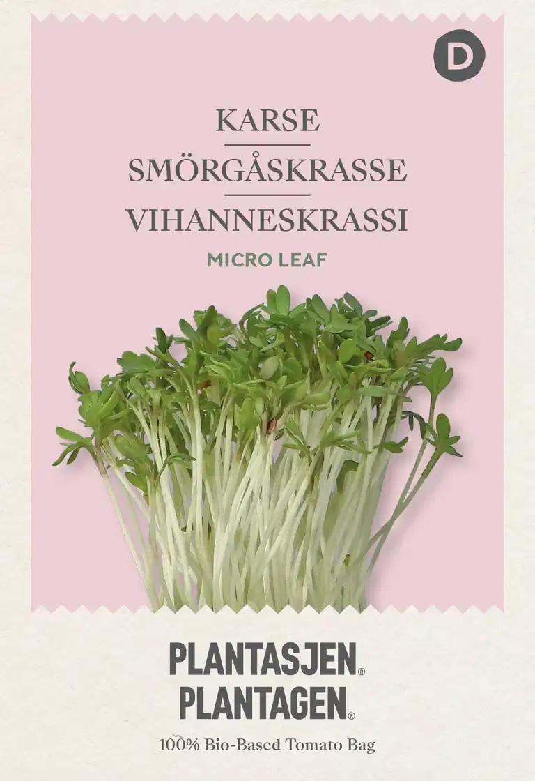 Smörgåskrasse Mikrogrönt