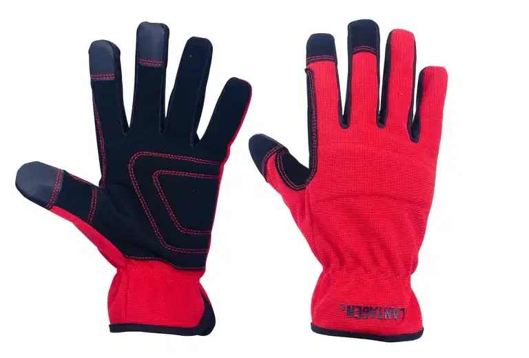 Garden gloves synthetic leather 