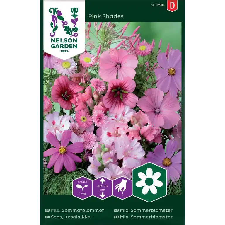 Sommarblomsmix Pink Shades