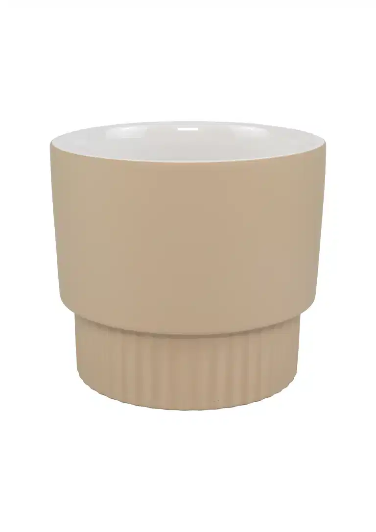 Frida pot D14 beige