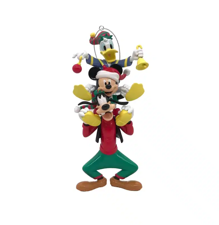 Ornament Mickey, Donald & Goofy 