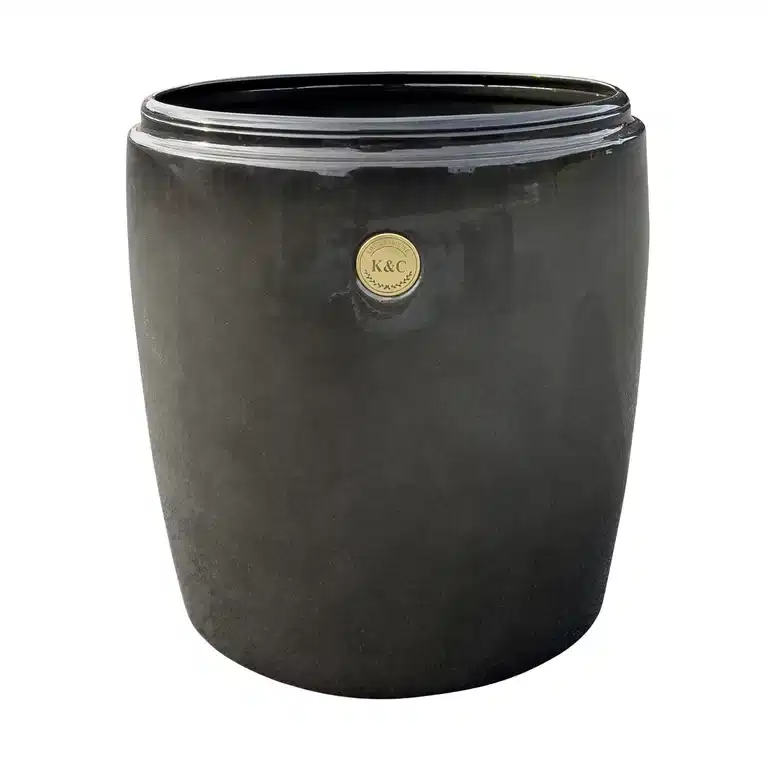 K&C metal pot D30 grey