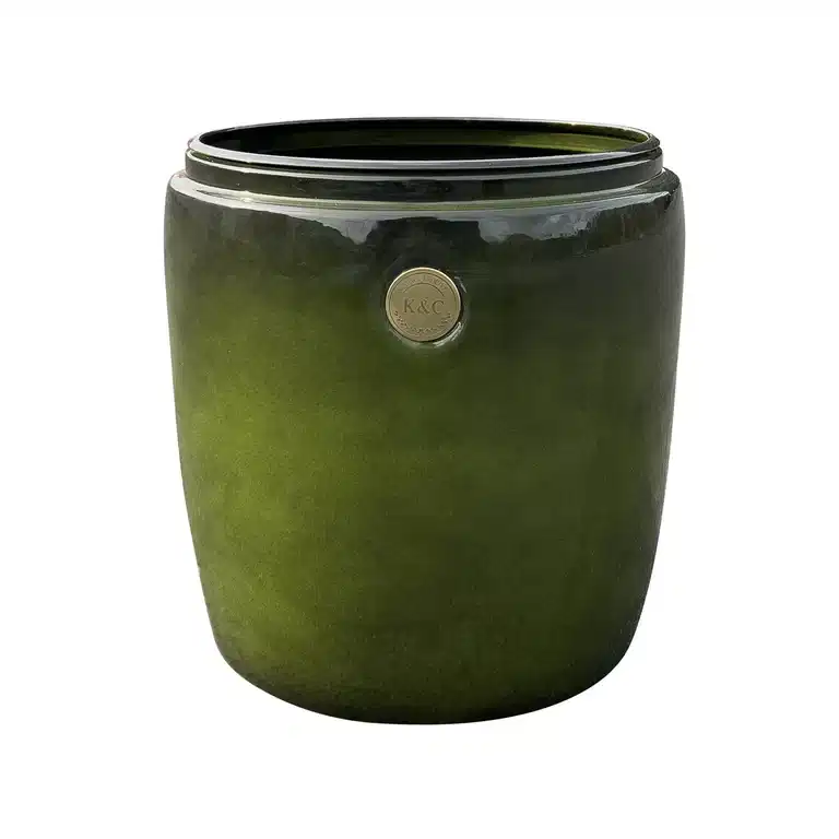 K&C metal pot D25 green