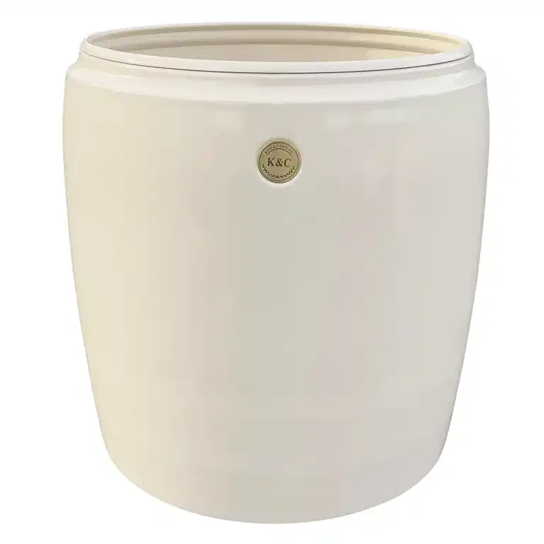 K&C metal pot D36 beige