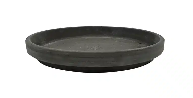 Saucer D13 basalt terracotta waterpr.