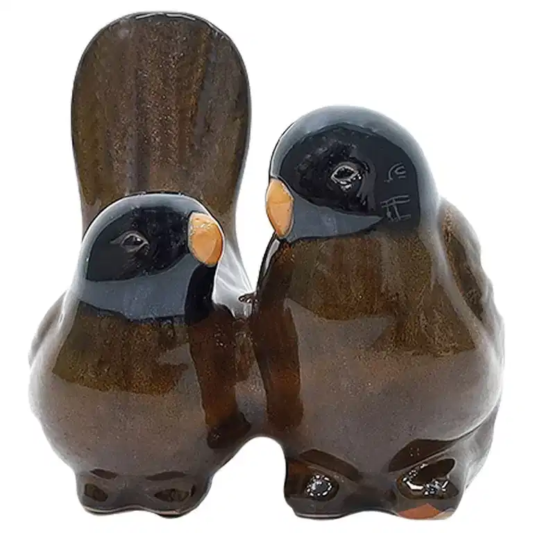 Love birds H17 brown
