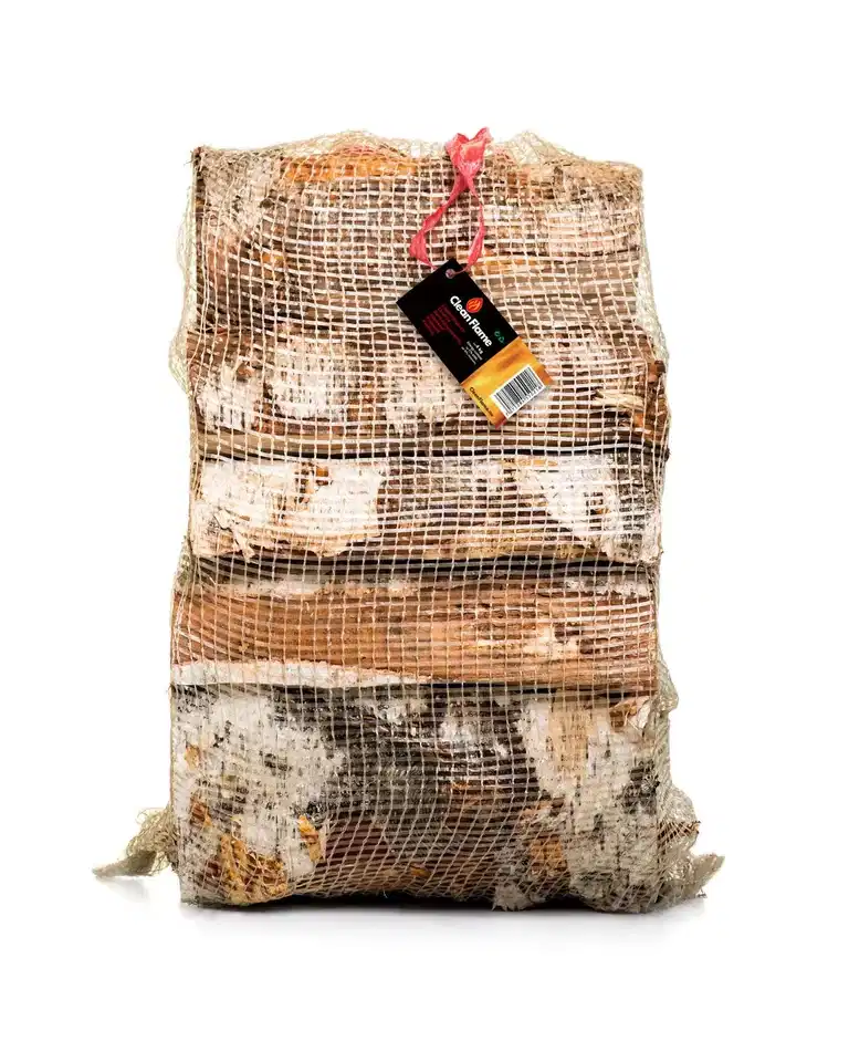 Firewood - Split birch wood for fireplaces and bonfires
