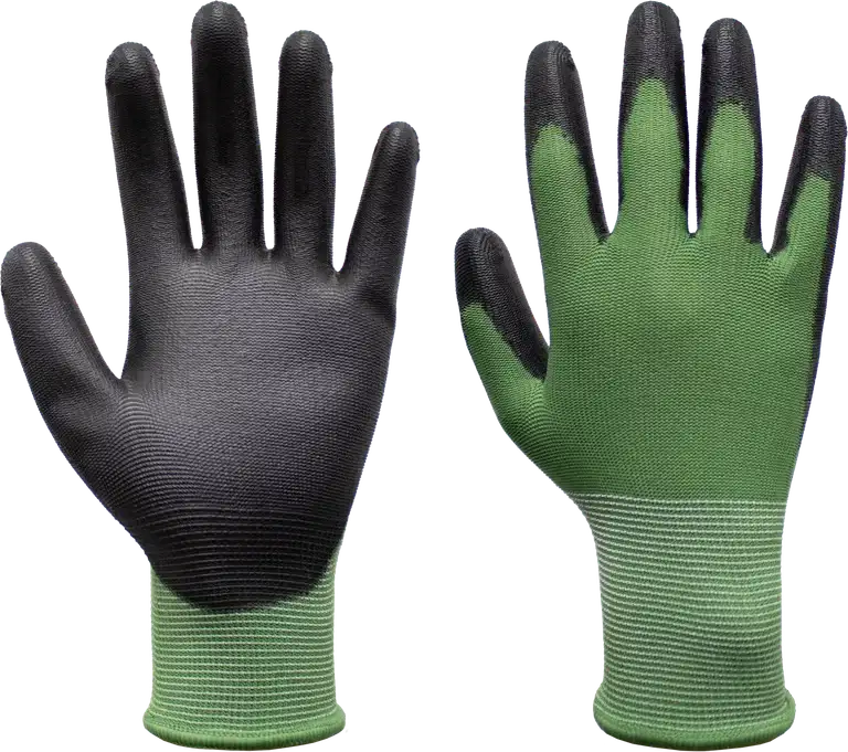 Assembly and garden glove