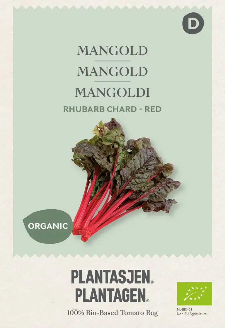 Snijbiet Rhubard Chard  (BIO) (Skal 0142) - Organic