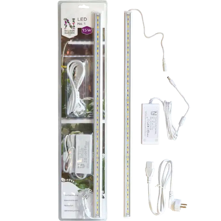 Växtbelysning LED No.1 60cm 15W m.adapter
