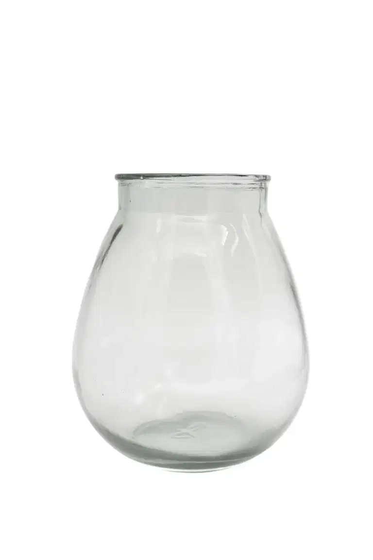 Flor vase H22 transparent