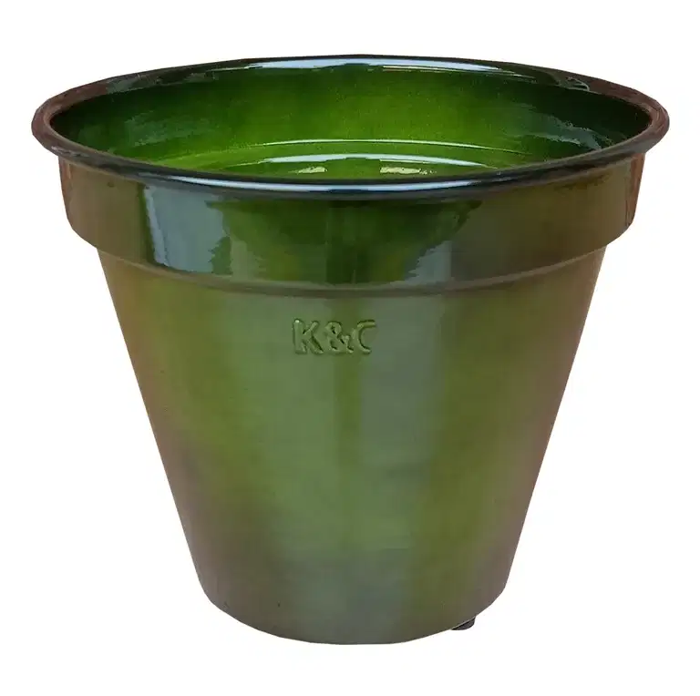 K&C pot D20 green