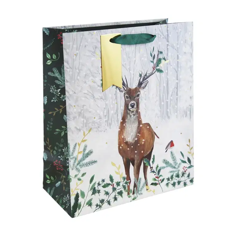 Deer gift bag H33 multi