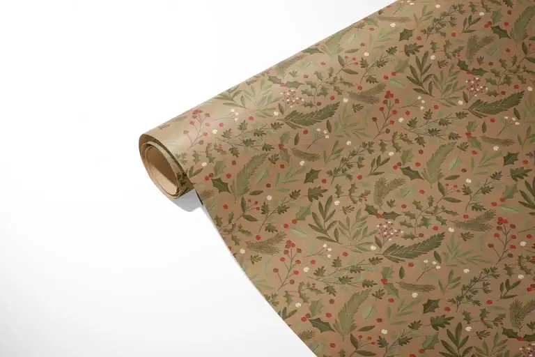 Gift wrap Kraft Branch