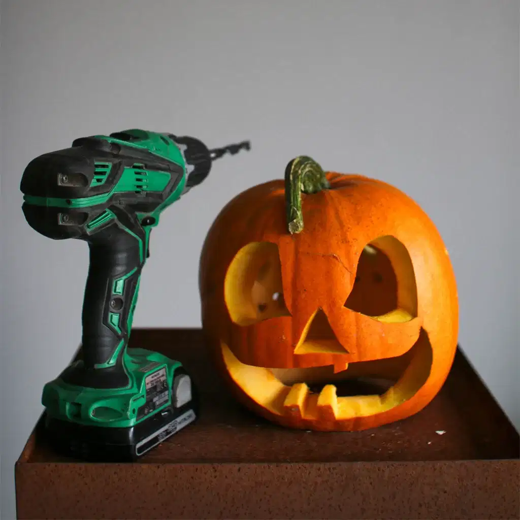 5. Gör hål för blommor (valfritt)