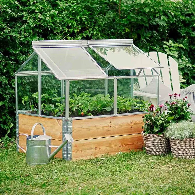 Extend the growing season with pallet collar greenhouses