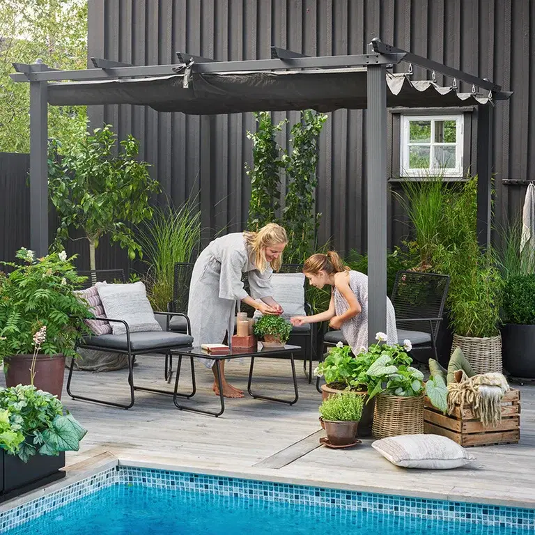 Fixa uteplatsen inför sommaren 