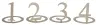Numbers ring Advent 