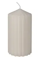 Pillar candle Groove 