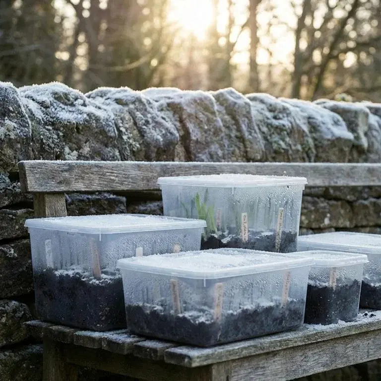Vinterså i plastlådor och få mängder av tåliga plantor till våren 