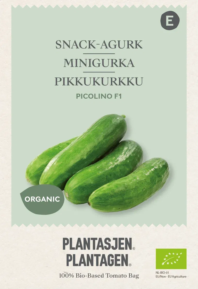 Snackkomkommer Picolino (Skal 014218) - Organic