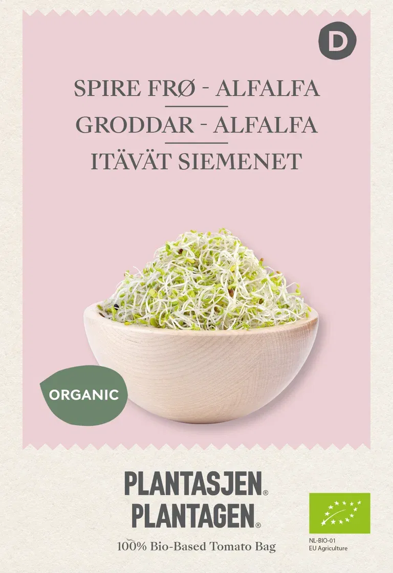 Alfalfa - 10 g Organic Sprouting