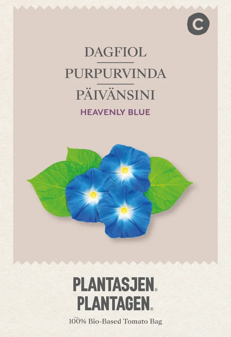 Ipomoea tricolor-Morning Glory Heavenly Blue-2g