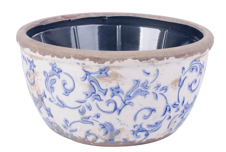 Lesley bowl D26 blue