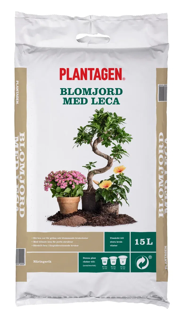 Flower soil with leca 15L SE