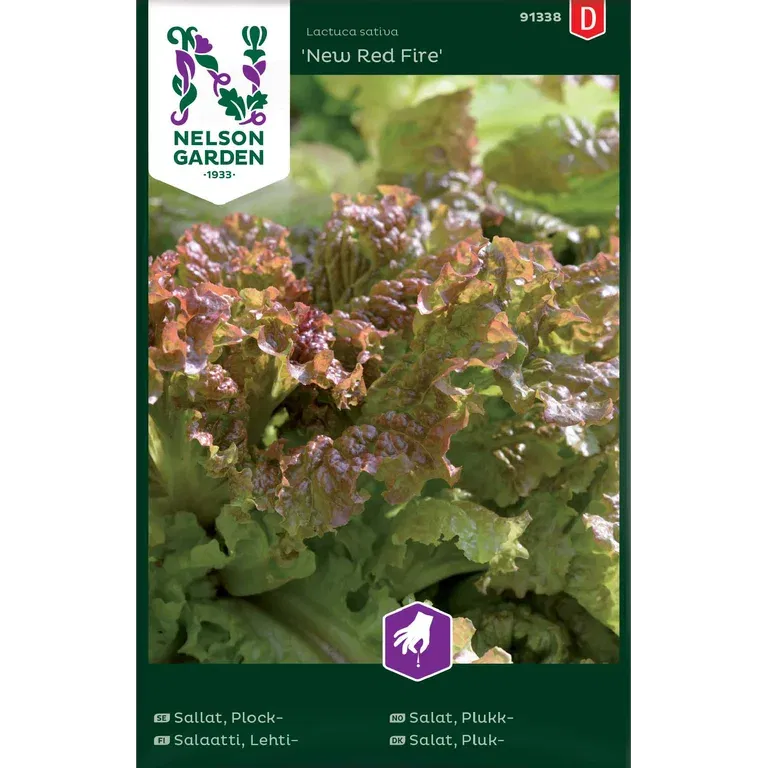 Plocksallat 'New Red Fire'