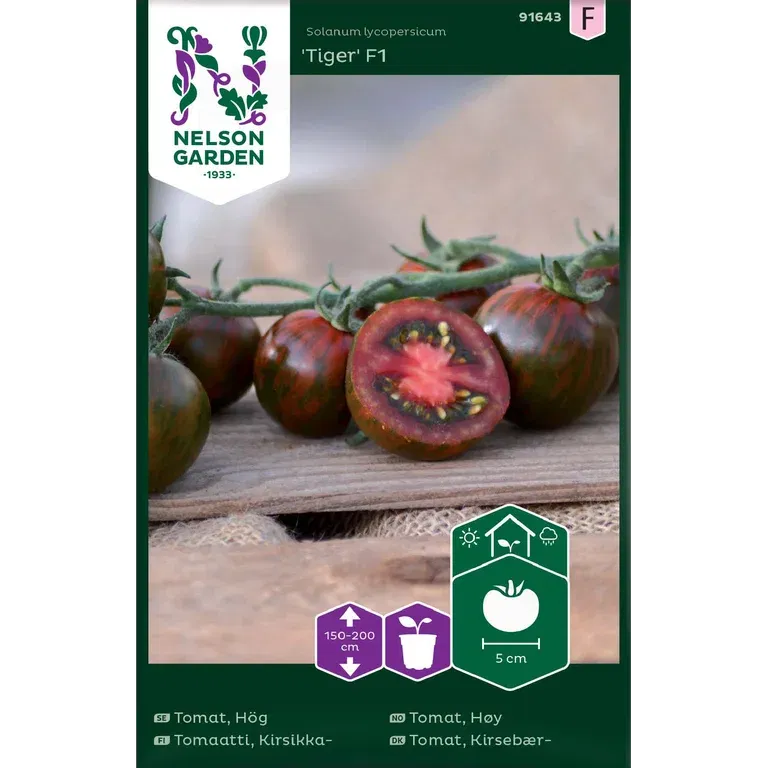 Körsbärstomat 'Tiger'