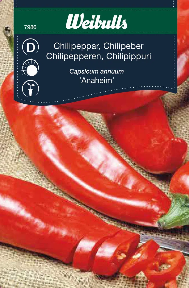 Chilipeppar 'Anaheim'