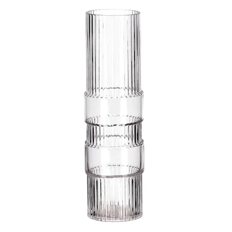 Jan vase H29 transparent