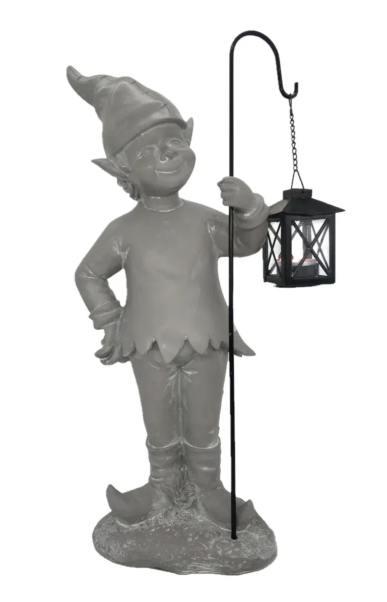 Dobby lantern H51 grey