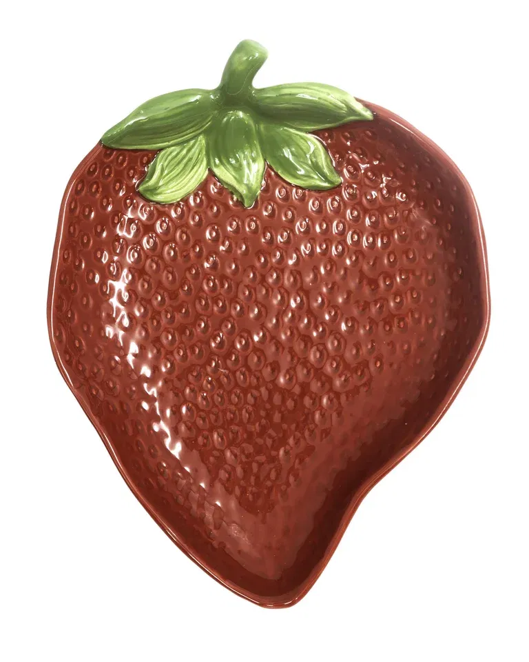 Dekorationsfat Strawberry