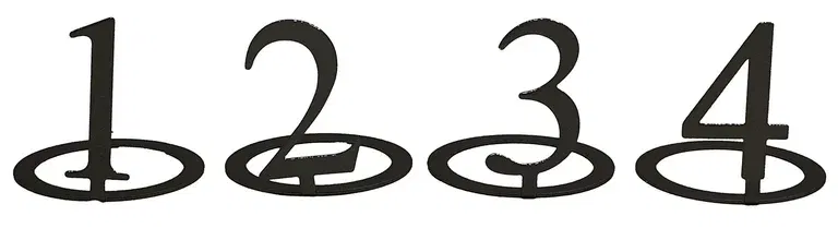Number pin Advent 