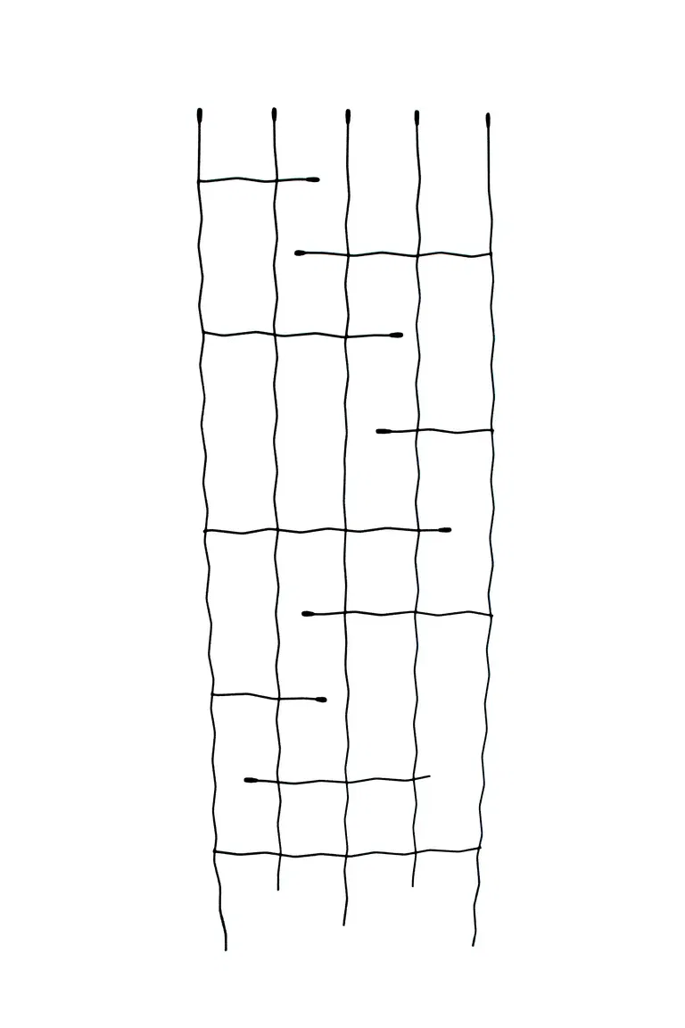 Metal Trellis w Leaves