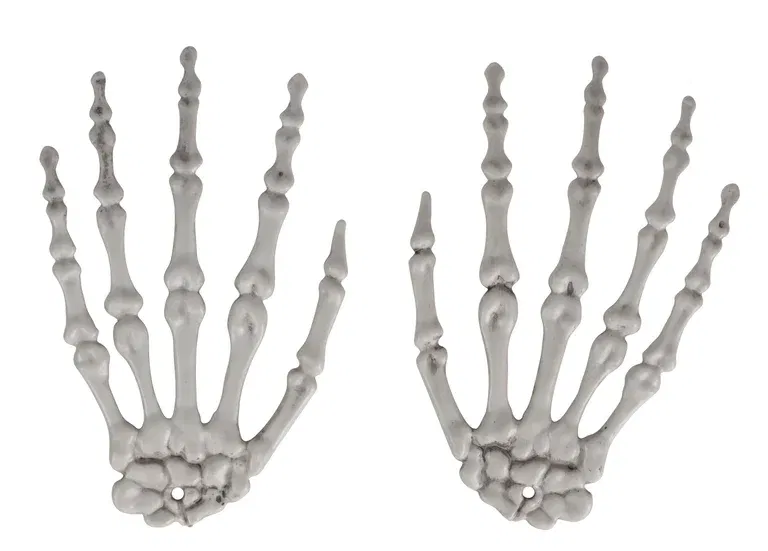 Halloween-dekoration skeletthänder