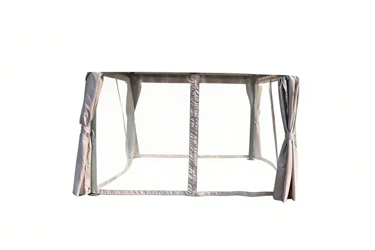 Mosquito netting for Napoli pavilion