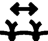 Radavstånd  100 cm