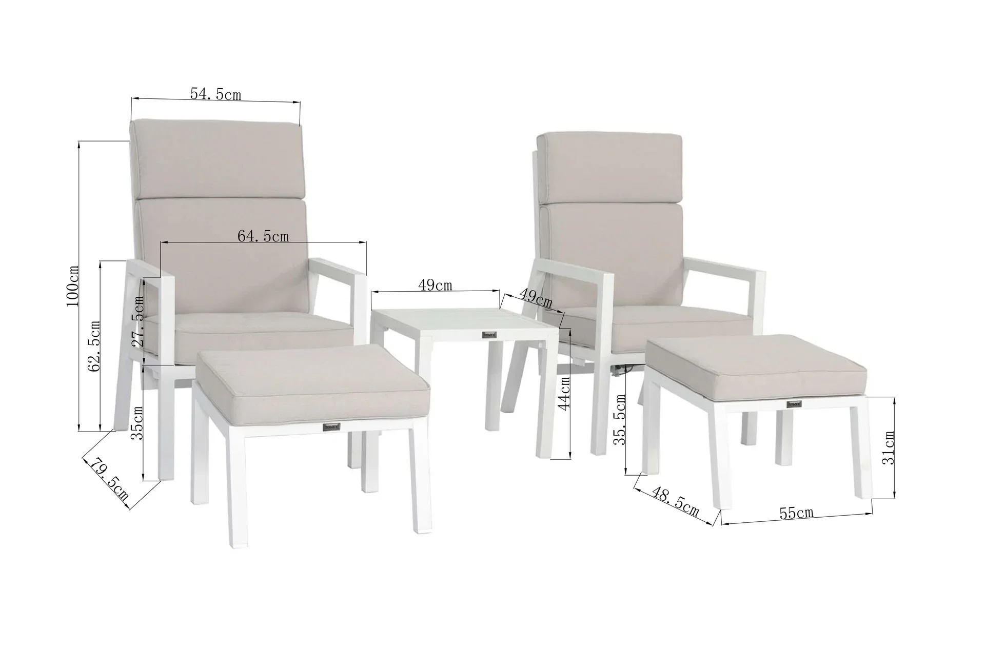 Recliner Duo Set