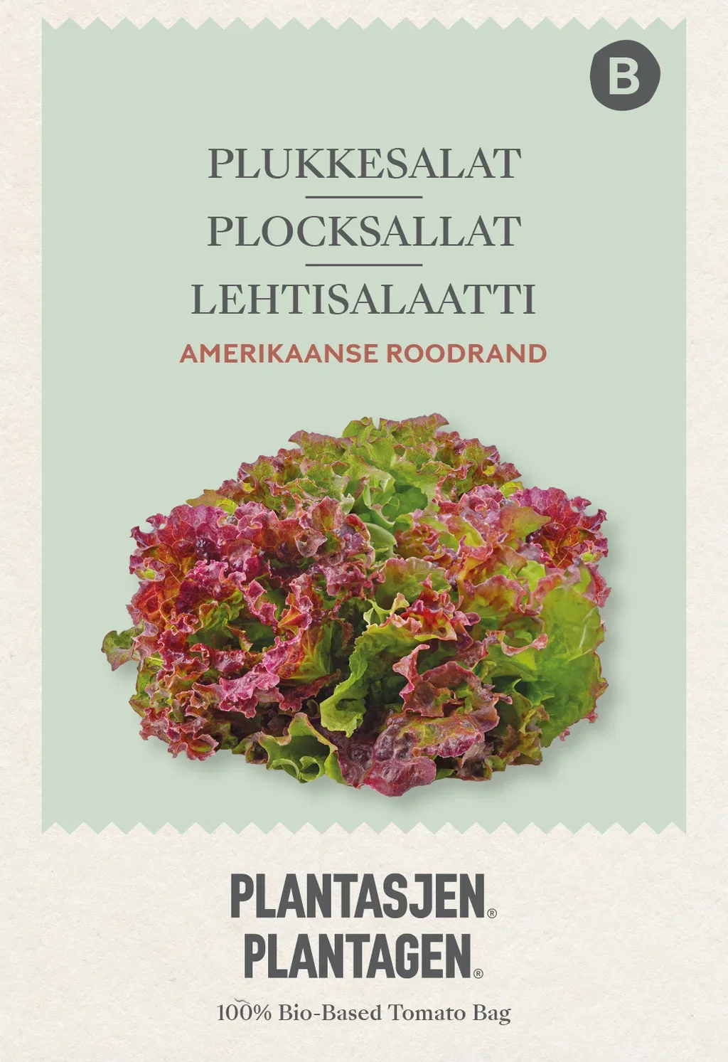 Plocksallat Amerikaanse Roodrand