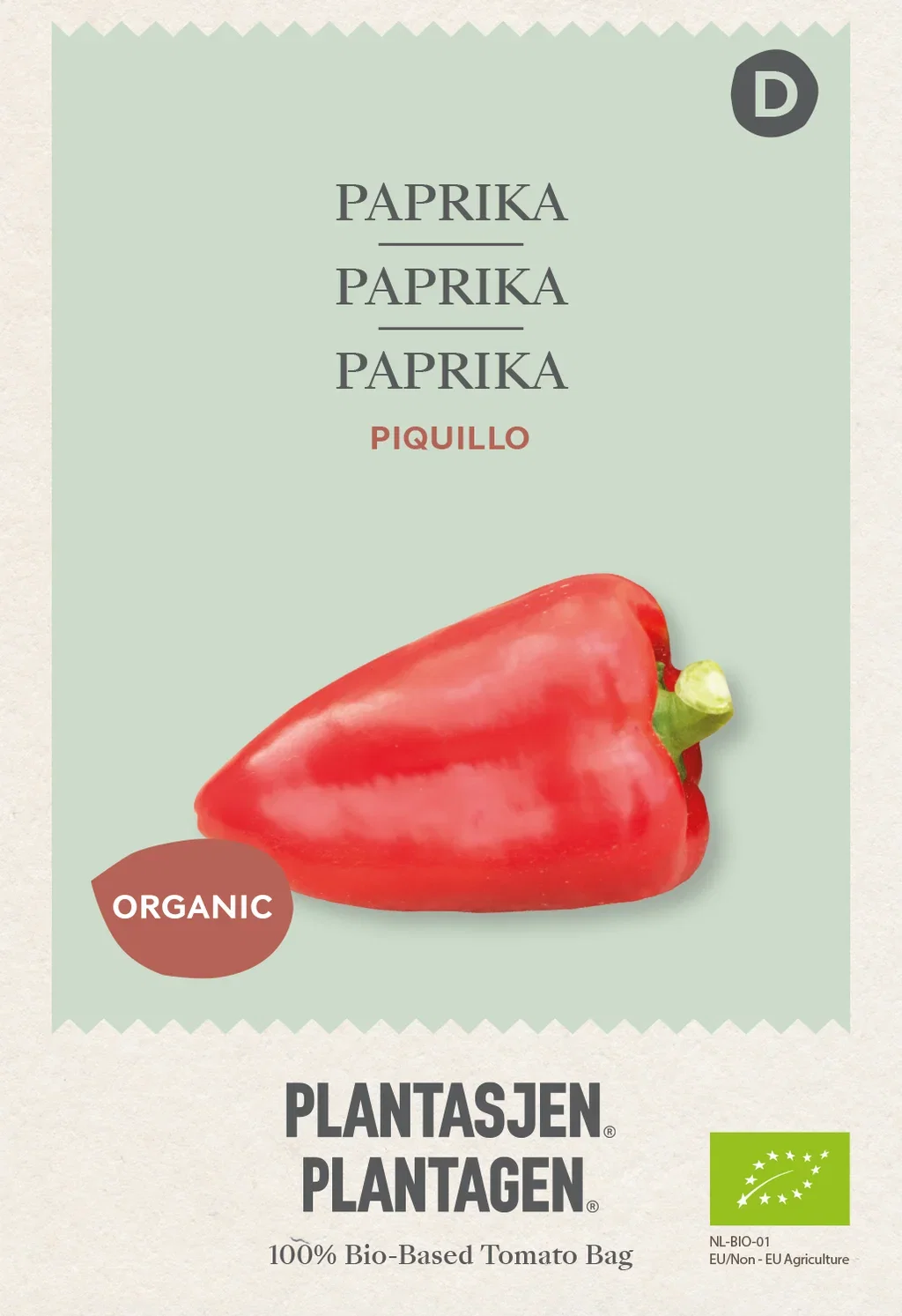 Sweet pepper Piquillo (Skal 014218) - Organic
